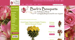 Desktop Screenshot of barbsbouquets.com